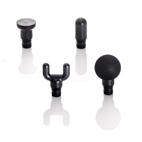 VITAMMY BODY 6 CZARNY Pistolet do masażu ciała, obrotowy uchwyt, lekki i bezpieczny