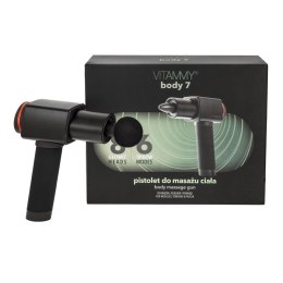 VITAMMY BODY 7 Masażer pistolet do masażu, wielofunkcyjny z 8 głowicami