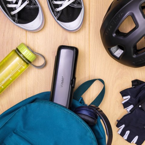 VITAMMY CASE 1 CZARNE Etui podróżne na szczoteczkę soniczną Vitammy, twarde