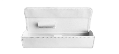 VITAMMY CASE 3 BIAŁE Etui podróżne na szczoteczkę soniczną, imitacja skóry, uniwersalne