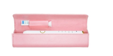 VITAMMY CASE 3 RÓŻOWE Etui podróżne na szczoteczkę soniczną Vitammy, imitacja skóry