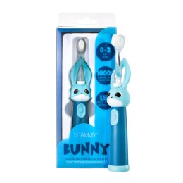 VITAMMY BUNNY BLUE Szczoteczka soniczna dla dzieci 0-3 lata, LED, nanowłókna