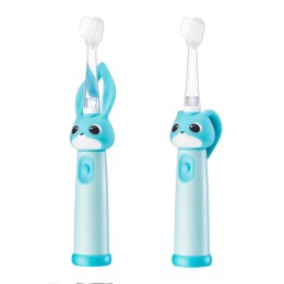 VITAMMY BUNNY LIGHT BLUE Szczoteczka soniczna dla dzieci 0-3 lata, LED, nanowłókna