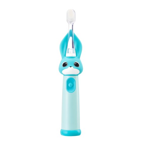 VITAMMY BUNNY LIGHT BLUE Szczoteczka soniczna dla dzieci 0-3 lata, LED, nanowłókna