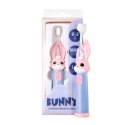 VITAMMY BUNNY PINK Szczoteczka soniczna dla dzieci 0-3 lata, LED, nanowłókna