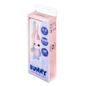 VITAMMY BUNNY PINK Szczoteczka soniczna dla dzieci 0-3 lata, LED, nanowłókna