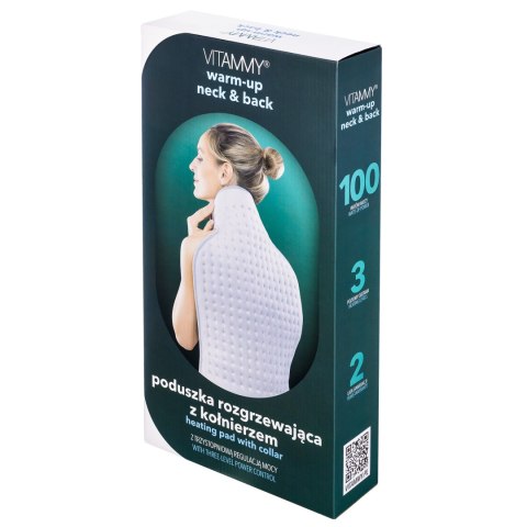 VITAMMY WARM-UP NECK&BACK 63X42 cm Poduszka rozgrzewająca z kołnierzem