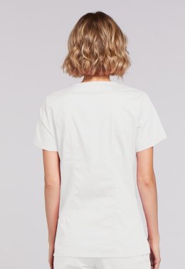 SPI ROZM. M Bluza medyczna damska Core Stretch Mock Wrap, Biały, 4728/WHTW/M