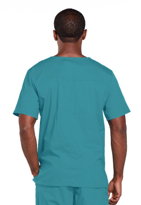 SPI ROZM. XS Bluza medyczna męska Core Stretch V-neck Top, Teal Blue, 4725/TLBW/XS