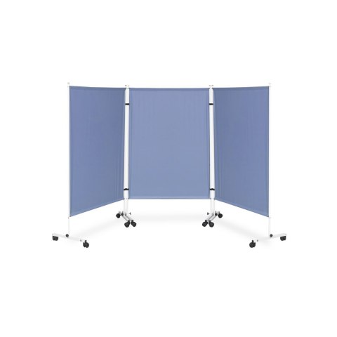 UBM PARAWAN TRZYSKRZYDŁOWY BAWEŁNIANY PM-3 NIEBIESKI Zasłona bawełniana