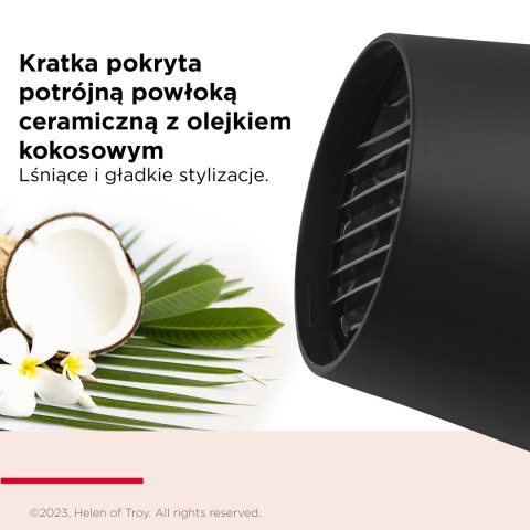 REVLON SMOOTHSTAY RVDR5317E Suszarka do włosów z olejkiem kokosowym, dyfuzorem