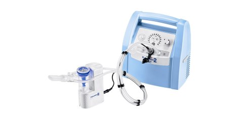 FLAEM PULMOWAVES 2 Urządzenie do fizjoterapii oddechowej 3w1, z nebulizatorem i PEP