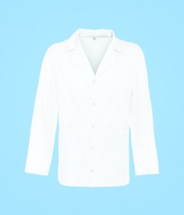 STELO ROZM. XXS Marynarka medyczna męska zapinana na napy, 89010/WHTT/XXS