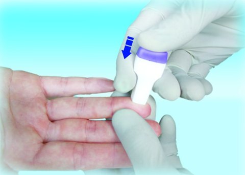 PIC SAFE DIGITEST PLUS 28G 1,5 mm Nakłuwacze bezpieczne, 100 szt.