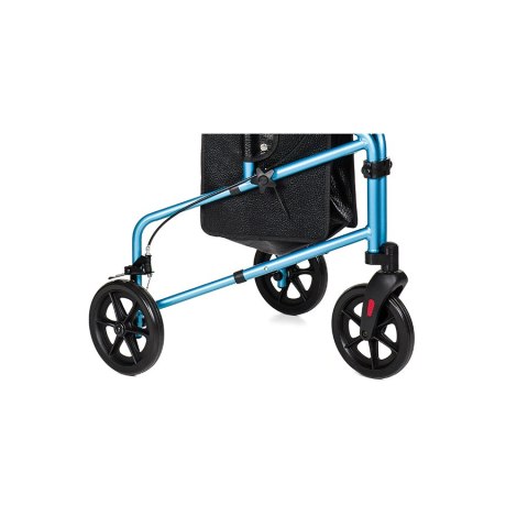 VITA CARE BILLY Podpórka aluminiowa trójkołowa, składana z koszem i torbą