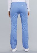 STELO ROZM. XL Spodnie medyczne damskie Mid Rise Slim Drawstring, 4203/CIEW/XL
