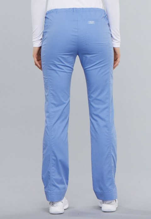 STELO ROZM. M Spodnie medyczne damskie Mid Rise Slim Drawstring, 4203/CIEW/M
