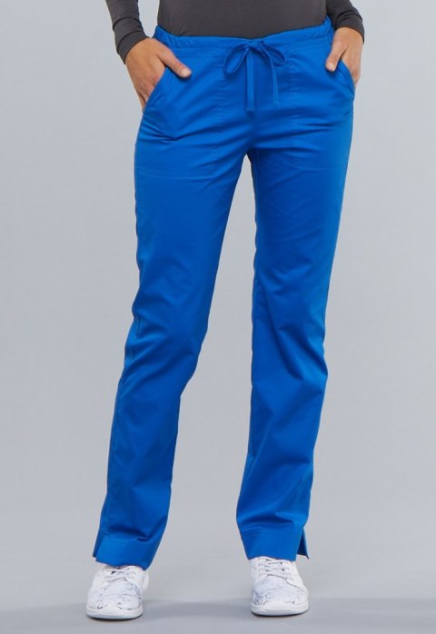 STELO ROZM. XXS Spodnie medyczne damskie Mid Rise Slim Drawstring, 4203/ROYW/XXS