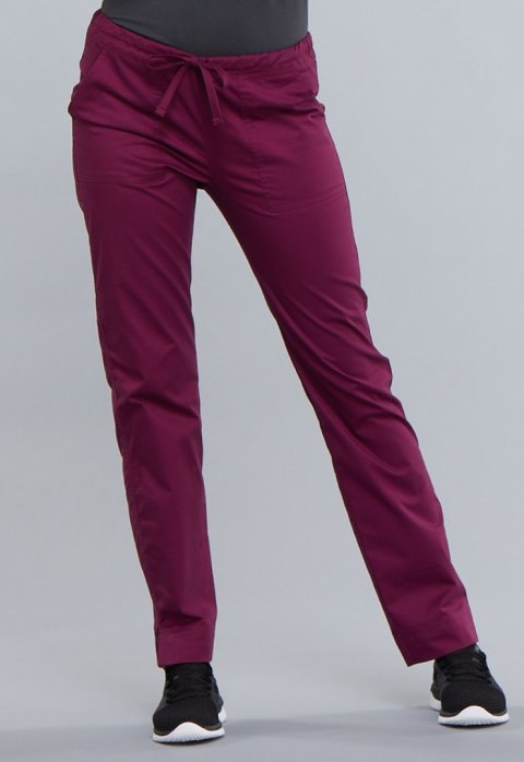 STELO ROZM. M Spodnie medyczne damskie Mid Rise Slim Drawstring, 4203/WINW/M