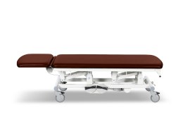 UBM STEL21 BRĄZOWY 09 Stół zabiegowy, dwu segmentowy z regulacją elektryczną