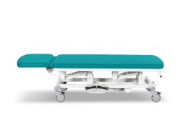 UBM STEL21 SZMARAGD 06 Stół zabiegowy, dwu segmentowy z regulacją elektryczną