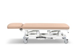 UBM STEL22 Stół zabiegowy, dwu segmentowy z regulacją elektryczną, beżowy 03