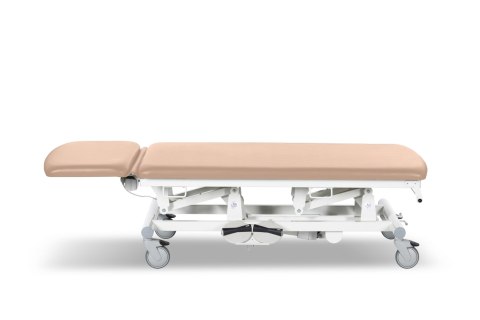 UBM STEL22 Stół zabiegowy, dwu segmentowy z regulacją elektryczną, beżowy 03