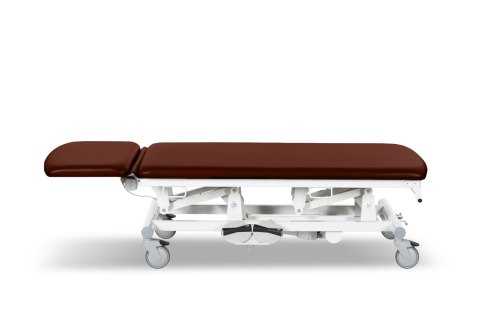 UBM STEL22 Stół zabiegowy, dwu segmentowy z regulacją elektryczną, brązowy 09