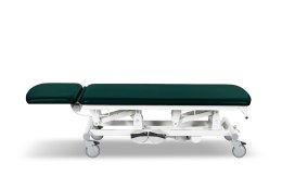UBM STEL22 Stół zabiegowy, dwu segmentowy z regulacją elektryczną, ciemnozielony 12