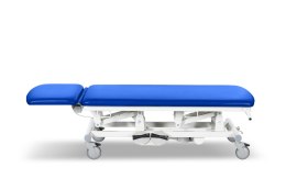 UBM STEL22 Stół zabiegowy, dwu segmentowy z regulacją elektryczną, granatowy 08