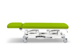 UBM STEL22 Stół zabiegowy, dwu segmentowy z regulacją elektryczną, limonkowy 20