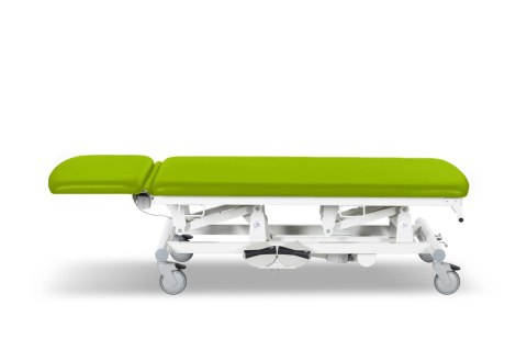 UBM STEL22 Stół zabiegowy, dwu segmentowy z regulacją elektryczną, limonkowy 20