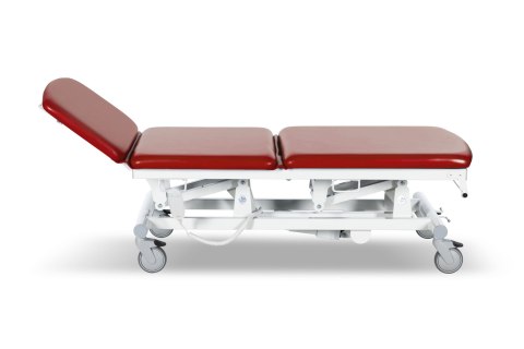 UBM STEL31 BORDOWY 18 Stół zabiegowy, trójsegmentowy z regulacją elektryczną