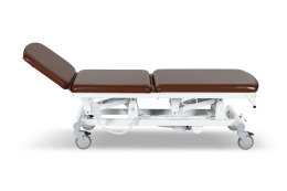 UBM STEL31 BRĄZOWY 09 Stół zabiegowy, trójsegmentowy z regulacją elektryczną