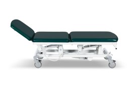 UBM STEL31 CIEMNOZIELONY 12 Stół zabiegowy trójsegmentowy z regulacją elektryczną