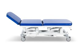 UBM STEL31 GRANATOWY 08 Stół zabiegowy, trójsegmentowy z regulacją elektryczną