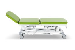 UBM STEL31 LIMONKOWY 20 Stół zabiegowy, trójsegmentowy z regulacją elektryczną