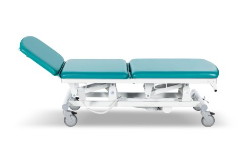 UBM STEL31 SZMARAGDOWY 06 Stół zabiegowy, trójsegmentowy z regulacją elektryczną