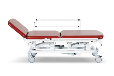 UBM STEL32 Stół zabiegowy, trójsegmentowy z regulacją elektryczną, bordowy 18