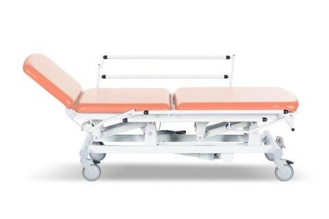 UBM STEL32 Stół zabiegowy, trójsegmentowy z regulacją elektryczną, łososiowy 13