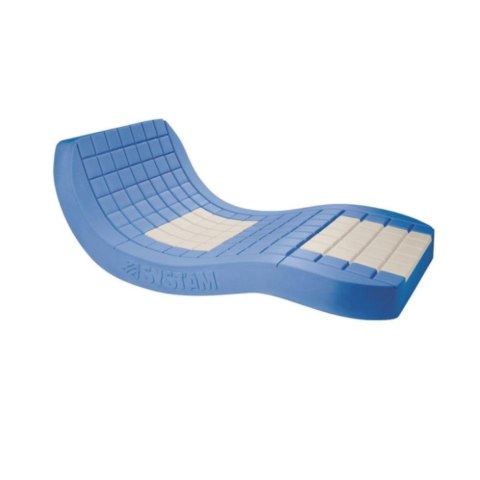 SYSTAM VISCOFLEXEVOLUTIV 90×200×14 cm Materac przeciwodleżynowy z oddychającym pokrowcem