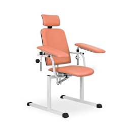 UBM FL-1 ŁOSOSIOWY 13 Fotel do pobierania krwi, regulowane oparcie i podłokietniki