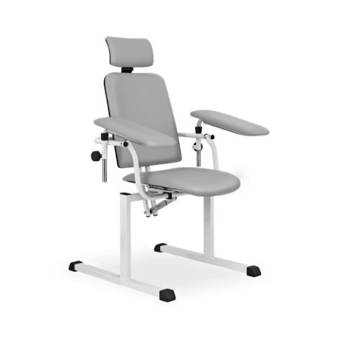 UBM FL-1 SZARY Fotel do pobierania krwi, regulowany