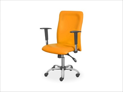 UBM KL COMFORT POMARAŃCZOWY 17 Fotel lekarski, zmywalna tapicerka