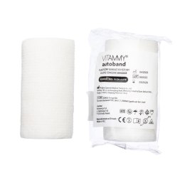 VITAMMY AUTOBAND BIAŁY 10cm x 450cm Elastyczny bandaż kohezyjny samoprzylepny
