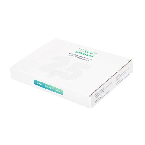 VITAMMY AUTOBAND 2,5cm x 450cm Elastyczny bandaż kohezyjny samoprzylepny, MIX kolorów - wzory, 12 szt.