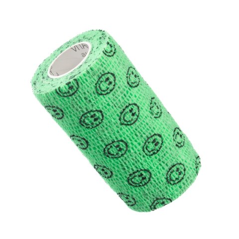 VITAMMY AUTOBAND BUŹKI ZIELONE 10cm x 450cm Elastyczny bandaż kohezyjny samoprzylepny