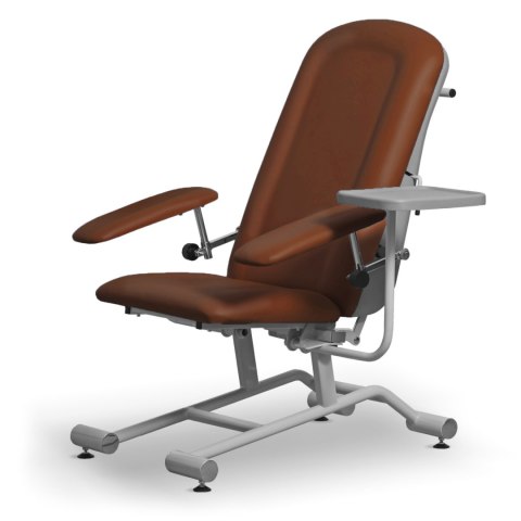 UBM FOZA BASIC BRĄZOWY 09 Fotel do zabiegów i pobierania krwi, regulowany