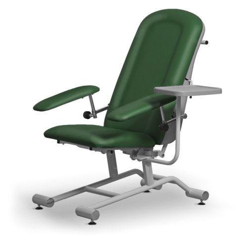 UBM FOZA BASIC CIEMNOZIELONY 12 Fotel zabiegowy multifunkcyjny, do pobierania krwi