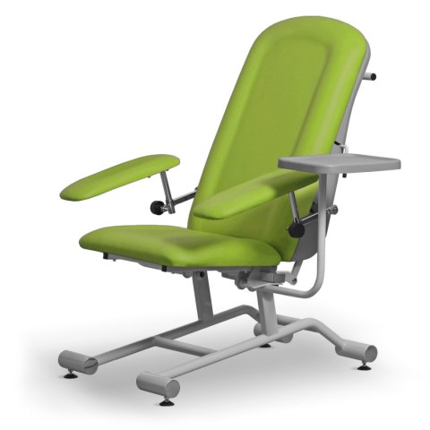 UBM FOZA BASIC LIMONKOWY 20 Multifunkcyjny fotel zabiegowy do pobrań i zabiegów